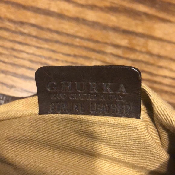 RARE Ghurka Italian leather python hobo bag - Picture 9 of 16